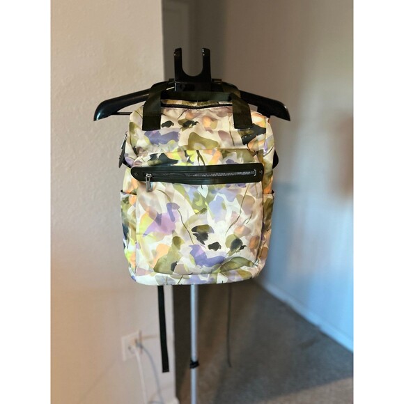 a new day Olive Green Floral Backpack - NWOT - Picture 1 of 10
